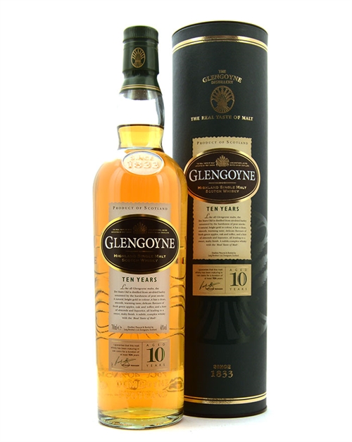 Glengoyne 10 Years Green Cap Single Highland Malt Scotch Whisky 40%