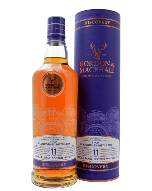 Glenrothes 11 år Gordon & MacPhail Discovery Single Malt Scotch Whisky 43%