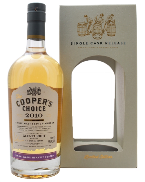 Glenturret 2010/2021 Coopers Choice 10 år Cask 177 Highland Single Malt Scotch Whisky 56%