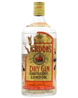 Gordons Dry Gin 70 cl 40% Vintageflaska #8