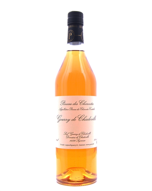 Gourry de Chadeville Pineau des Charentes Blanc Franska Cognac 75 cl 17%
