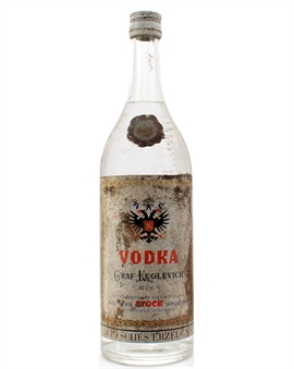 Graf Keglevich Vodka Vintage Flaska 8 Tyskland 100 cl 40%
