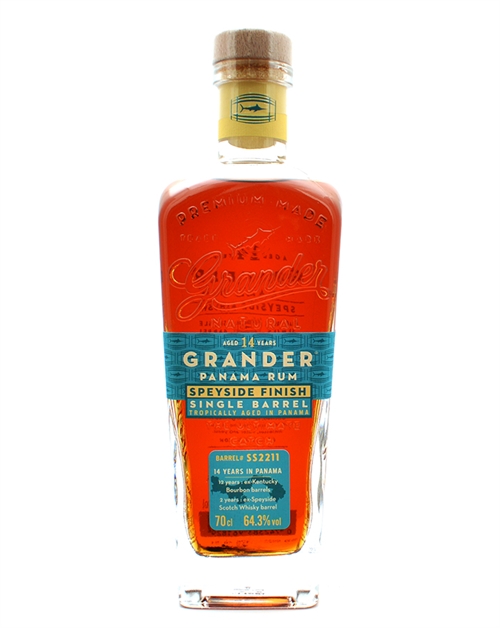 Grander 14 år Speyside Finish Single Barrel Panama Rom 70 cl 64,3%