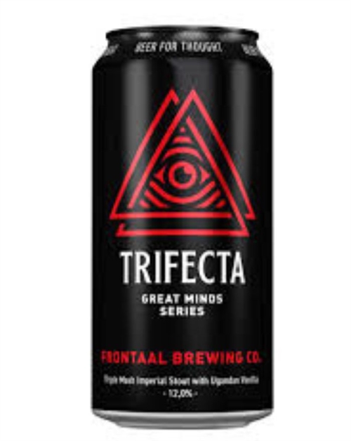 Frontaal Brewing Co Great Minds Trifecta Stout Burköl 440 ml 12%