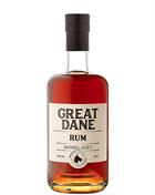 Great Dane Barrel Aged Skotlander Rum innehåller 40 procent alkohol