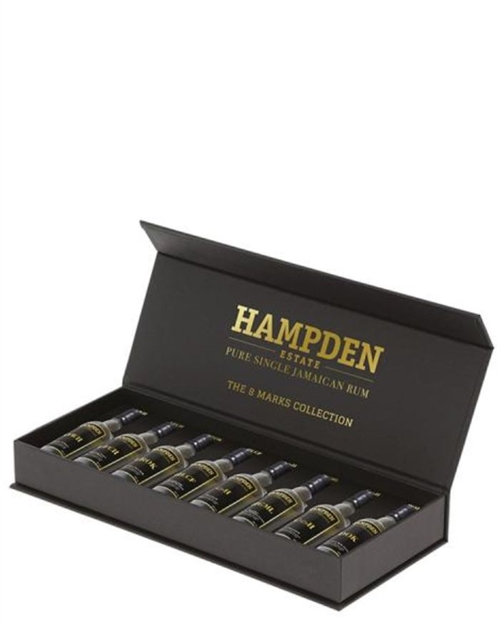 Hampden Estate Coffret 8 Marks Collection Pure Single Jamaica Rom 8×20 cl 60%