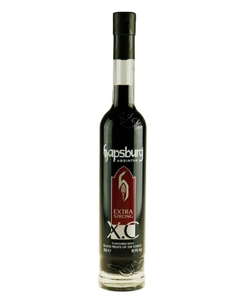 Hapsburg Absinthe XC Black Fruits Absint från Italien innehåller 89,9 procent alkohol