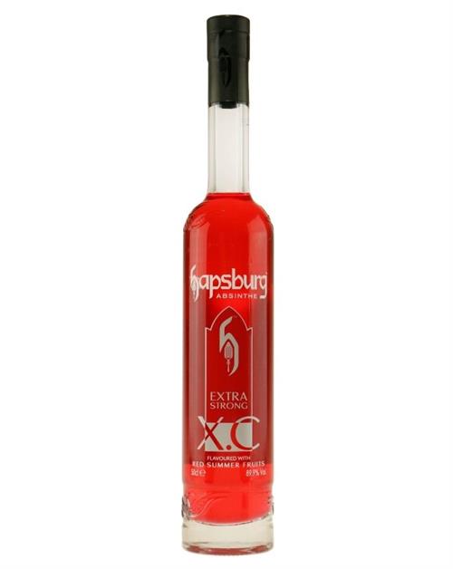 Hapsburg Absinthe XC Red Fruits Absint från Italien innehåller 89,9 procent alkohol