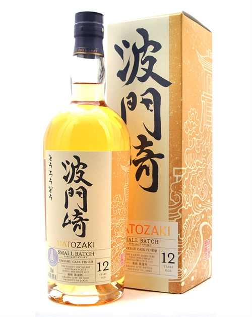 Hatozaki Small Batch 12 år The Distillery Blended Pure Malt Japanese Whisky 70 cl 46%