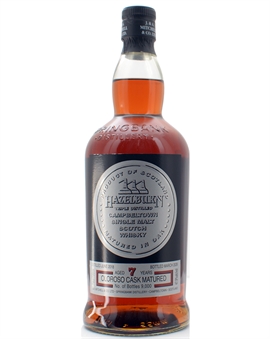 Hazelburn 7 år Oloroso Cask Matured 2026 Single Campbeltown Malt Whisky 70 cl 47,9%