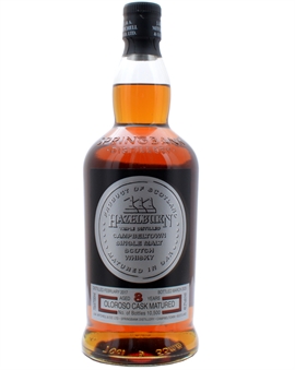 Hazelburn 8 år Oloroso Cask Matured 2025 Single Campbeltown Malt Whisky 70 cl 48,2%