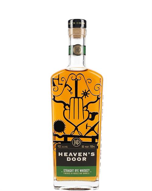 Heavens Door Straight Rye Whisky 70 cl 43%