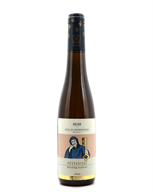 Heyl zu Herrnsheim 2006 Riesling Pettental Auslese Goldkapsel Tyskt Vitt vin 37,5 cl 9,5 %