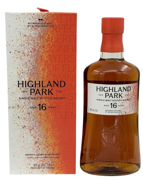 Highland Park 16 år Between you and I By Björn Frantzén Single Orkney Malt Scotch Whisky 48%