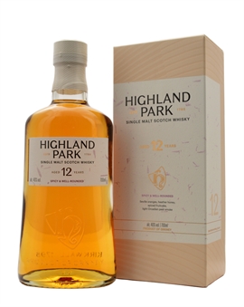 Highland Park 12 år Single Orkney Malt Whisky 70 cl 40%