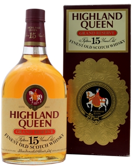 Highland Queen Old Version 15 år Finest Old Blended Malt Scotch Whisky 40%