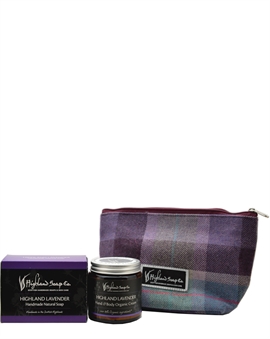 Highland Soap Co. Highland Lavender Hand- och Body Cream & Soap Gåvoset