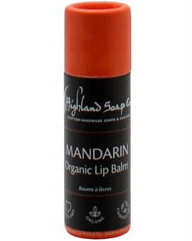 Highland Soap Co Mandarin Ekologiskt Läppbalsam 12ml