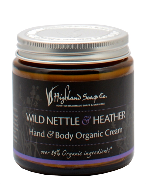 Highland Soap Co Wild Nettle & Heather Ekologisk Kräm 120ml