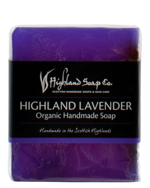 Highland Soap Co Highland Lavender Ekologisk Handgjord Tvål 150g