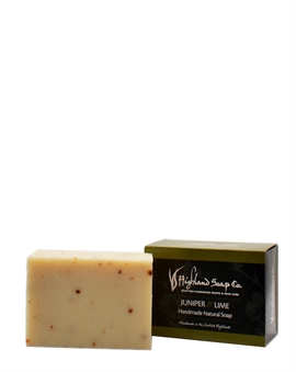 Highland Soap Co. Juniper & Lime Handgjord Naturlig Tvål 190g