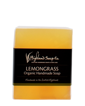 Highland Soap Co Lemongrass Ekologisk Handgjord Tvålbar 150g