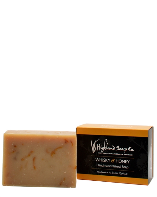 Highland Soap Co. Whisky & Honey Handgjord Naturlig Tvål 190g