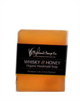 Highland Soap Co. Whisky & Honey Ekologisk Handgjord Tvål 150g