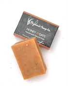 Highland Soap Co Honey & Oats Handgjord Mini Soap Bar 35g