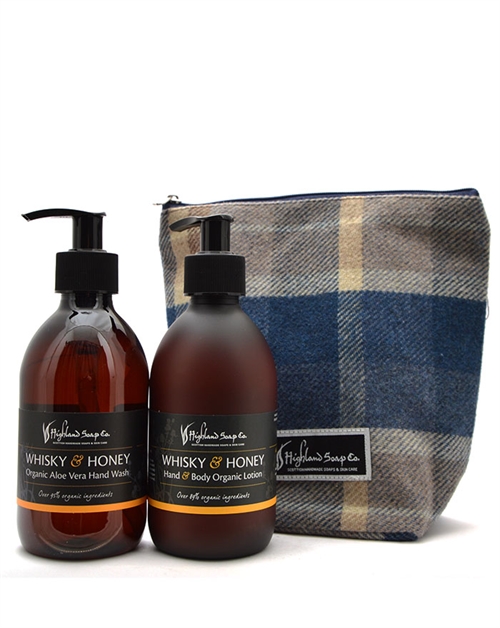 Highland Soap Co Whisky & Honey Handgjorda presentset för handvård