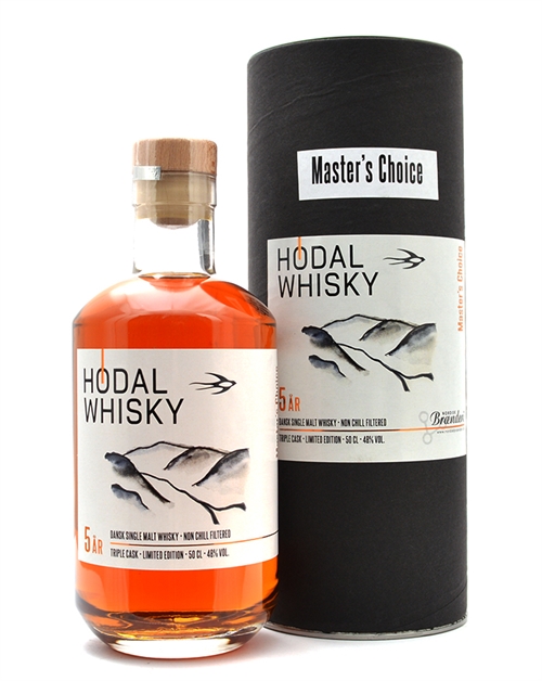 Hødal Special Edition No. 6 Masters Choice 5 år Single Malt Danska Whisky 50 cl 48%