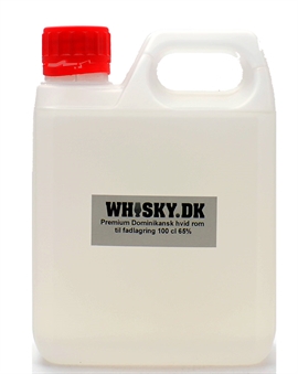 Hvid Rom Premium Dominikansk Rom til fadlagring 100 cl 65%
