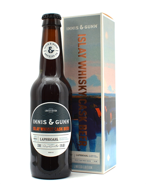 INNIS & GUNN Laphroaig Islay Whisky Cask Beer Ale Specialöl 33 cl 7,4%