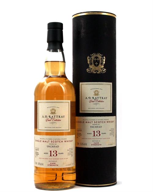 Inchfad ( Loch Lomond ) 2005/2018 AD Rattray 13 år Single Highland Malt Whisky 56,9%