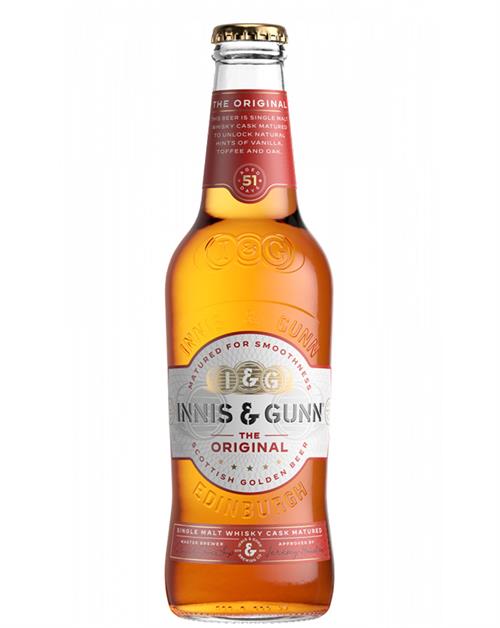 Innis & Gunn Original Single Malt Whisky Cask Scotch Ale Specialöl 33 cl 6,6%