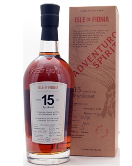 Isle of Fionia Fyrtårnet 15 år Nyborg Distillery Adventurous Spirit Single Malt Danish Whisky 55,3%