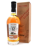 Isle of Fionia Saudade 12 år Adventurous Spirit Nyborg Distillery Ekologisk Single Malt Danish Whisky 52%
