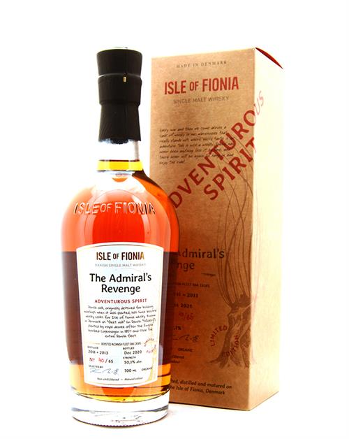 Isle of Fionia The Admiral\'s Revenge Nyborg Distillery Adventurous Spirit Dansk Single Malt Whisky 50,1%