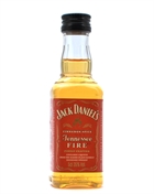 Jack Daniels Miniature Cinnamon Spice Tennessee Fire Likör 5 cl 35%