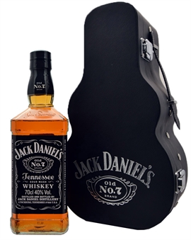 Jack Daniels gamla nr. 7 Tennessee Sour Mash Guitar Edition Whisky 70 cl 40%