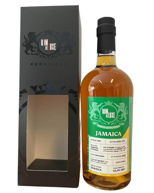 Jamaica 7 years Limited Batch Series RomDeLuxe Rom 70 cl 63,9%