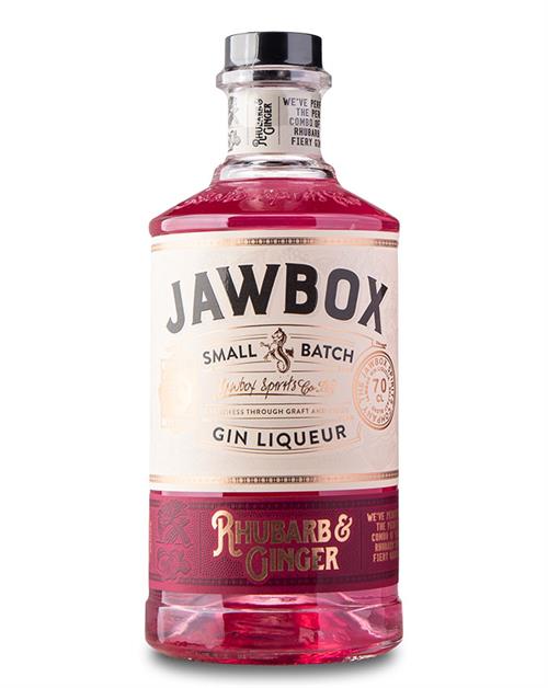 Jawbox Small Batch Rabarber & Ginger Irish Gin Likør
