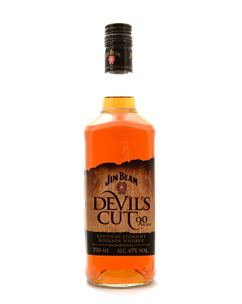 Jim Beam Devils Cut 90 Proof Kentucky Straight Bourbon Whiskey 70 cl 45%