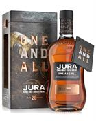 Isle of Jura One and All 20 år gammal Single Jura Malt Scotch Whisky