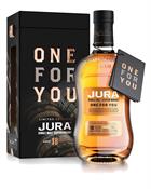 Isle of Jura One för dig 18 år Single Jura Malt Scotch Whisky