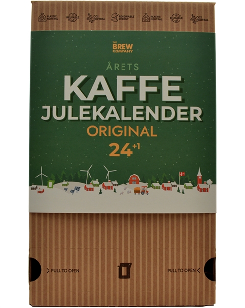 Kaffejulkalender 2024 Original med Landskap – 25 Kaffepåsar