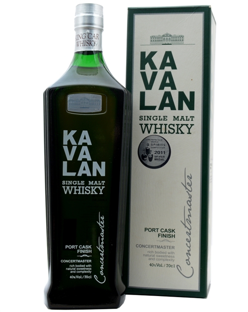 Kavalan Concertmaster 2013 Port Cask Finish Single Malt Taiwan Whisky 40%