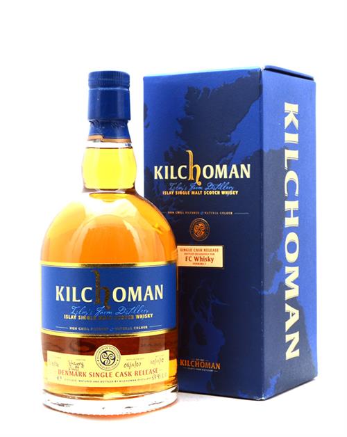 Kilchoman 2006/2010 Single Cask FC Whisky Danmark 3 Islay Whiskey 70 cl 59,9%