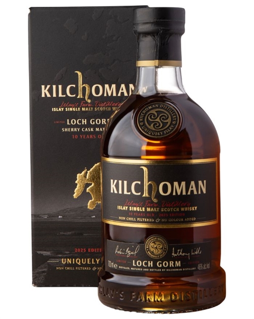 Kilchoman Loch Gorm 2025 Edition Sherry Cask Islay Single Malt Scotch Whisky 70 cl 46%