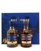 Kilchoman presentset Machir Bay + Sanaig Single Islay Malt Scotch Whisky 2x20 cl 46%